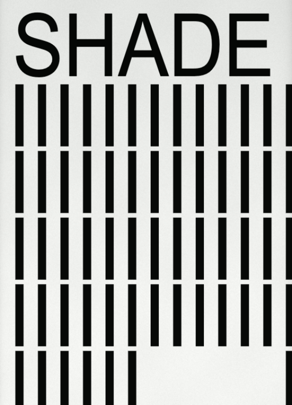 SHADE interactive string-drape poster